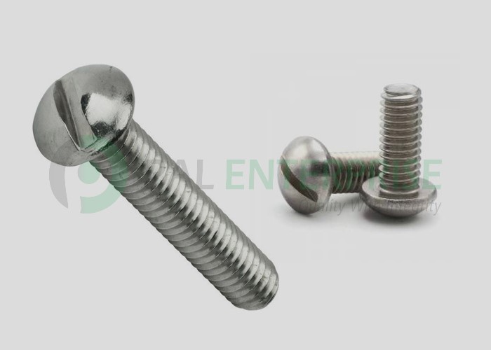 Brass Round Head Screw